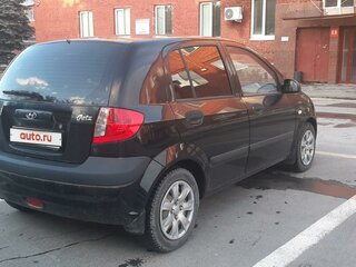 2007 Hyundai Getz I Рестайлинг, чёрный, 560000 рублей, вид 2
