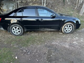 2005 Hyundai Sonata V (NF), чёрный, 510000 рублей, вид 2