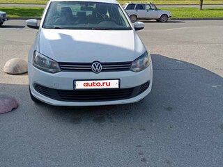 2012 Volkswagen Polo V, белый, 450000 рублей, вид 1