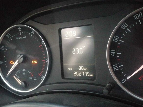 2011 Skoda Octavia II (A5) Рестайлинг, серый - вид 6