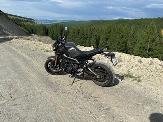2014 Yamaha MT-09 (FZ-09), серый, 690000 рублей, вид 3