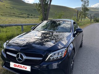 2019 Mercedes-Benz C-Класс 300 IV (W205) Рестайлинг, синий, 3200000 рублей, вид 2