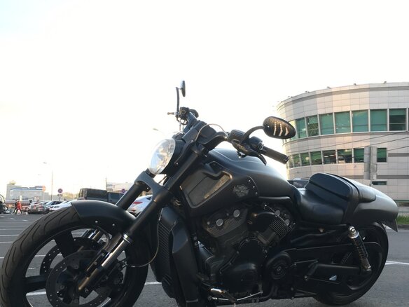 2010 Harley-Davidson V-Rod Muscle, чёрный - вид 4