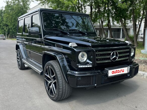 2016 Mercedes-Benz G-Класс 500 II (W463) Рестайлинг 4, чёрный, 6700000 рублей - вид 1
