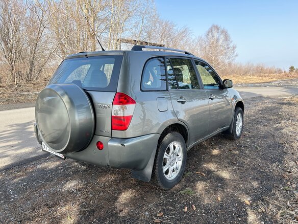 2012 Chery Tiggo (T11) I, серый, 450000 рублей - вид 5