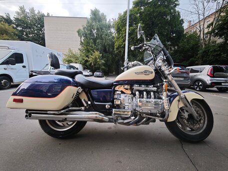 1997 Honda Valkyrie 1500, синий, 500000 рублей, вид 5