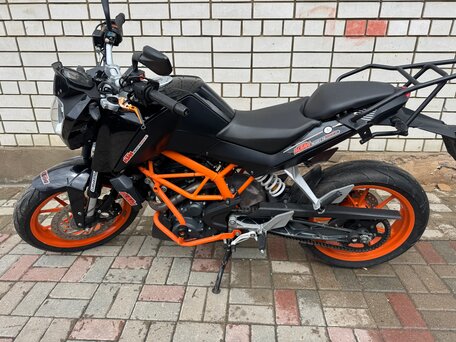 2016 KTM 390 Duke, оранжевый, 310000 рублей, вид 1