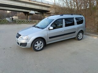 2013 Lada (ВАЗ) Largus I, серебристый, 1030000 рублей, вид 1
