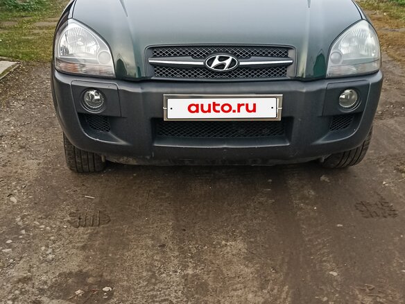 2008 Hyundai Tucson I, зелёный, 930000 рублей - вид 2