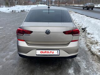 2020 Volkswagen Polo VI, бежевый, 1650000 рублей, вид 4