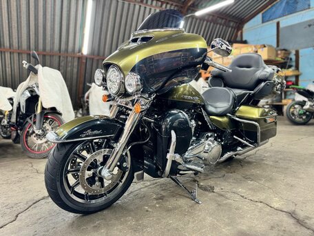 2018 Harley-Davidson Electra Glide, зелёный, 1690000 рублей, вид 2