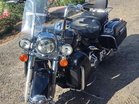 2005 Harley-Davidson Road King, чёрный, 1050000 рублей - вид 5
