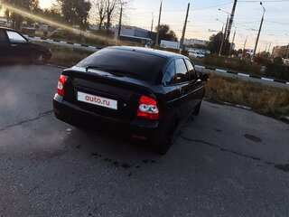 2008 Lada (ВАЗ) Priora I, чёрный, 395000 рублей, вид 3