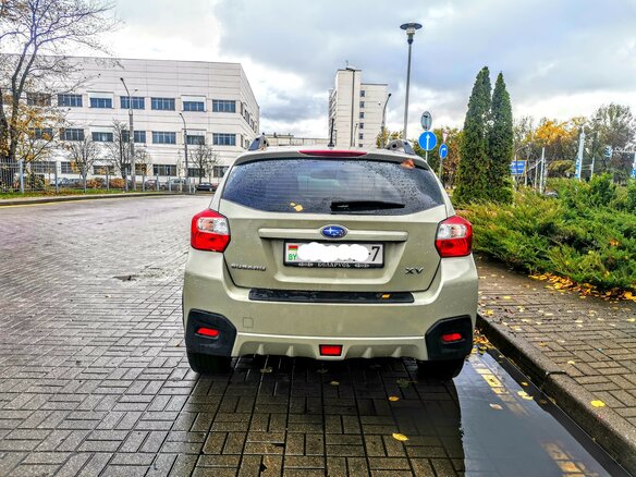 2016 Subaru XV I Рестайлинг, бежевый, 1500000 рублей - вид 3