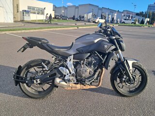 2014 Yamaha MT-07 (FZ-07), чёрный, 550000 рублей, вид 2