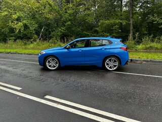2021 BMW X2 sDrive25i I (F39), синий, 3350000 рублей, вид 5