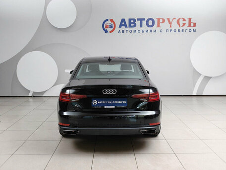 2019 Audi A4 V (B9), чёрный, 2529000 рублей, вид 4