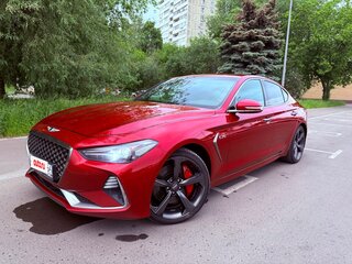 2018 Genesis G70 I, красный, 2400000 рублей, вид 1
