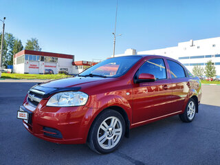 2007 Chevrolet Aveo I Рестайлинг, красный, 320000 рублей, вид 1
