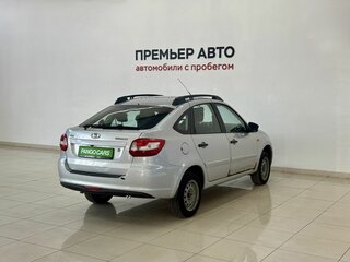 2014 Lada (ВАЗ) Granta I, серебристый, 315000 рублей, вид 4
