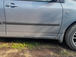 2003 Toyota Corolla IX (E120, E130), серый, 450000 рублей, вид 3