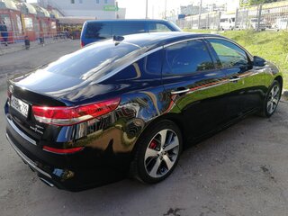 2018 Kia Optima IV Рестайлинг, чёрный, 2500000 рублей, вид 2