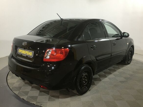 2010 Kia Rio II Рестайлинг, чёрный - вид 14