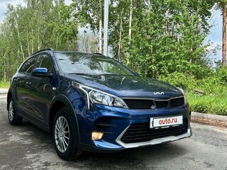 2021 Kia Rio X IV Рестайлинг, синий, 1810000 рублей, вид 5