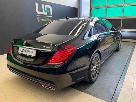 2015 Mercedes-Benz S-Класс 500 VI (W222, C217), чёрный, 4700000 рублей, вид 5