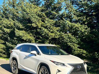 2019 Lexus RX 450hL IV, белый, 6320000 рублей, вид 3