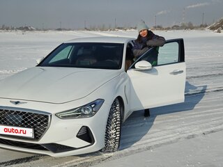 2019 Genesis G70 I, белый, 3200000 рублей, вид 1