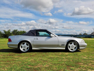 1996 Mercedes-Benz SL-Класс AMG 60 AMG I (R129), серебристый, 12600000 рублей, вид 4