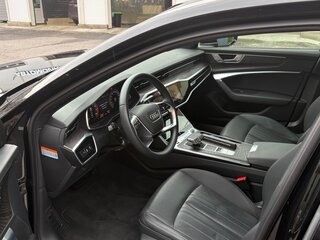 2021 Audi A6 45 TFSI V (C8), чёрный, 5500000 рублей, вид 5