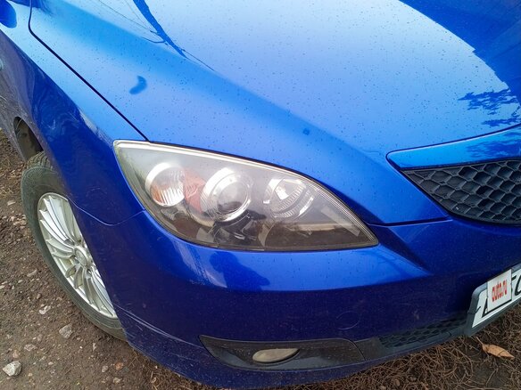 2008 Mazda Axela I, синий, 470000 рублей - вид 9