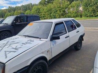 1997 Lada (ВАЗ) 2109, белый, 39000 рублей, вид 1