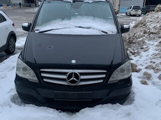 2010 Mercedes-Benz Viano Extralong L3 I (W639) Рестайлинг, чёрный, 1800000 рублей, вид 1