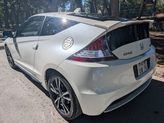 2013 Honda CR-Z Hybrid I Рестайлинг, белый, 1600000 рублей, вид 3