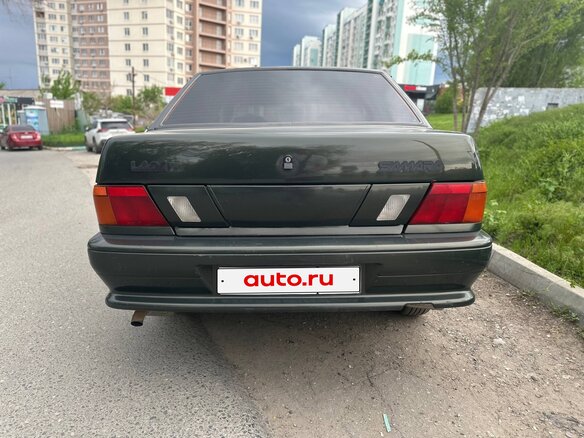 2006 Lada (ВАЗ) 2115, зелёный, 140000 рублей - вид 6
