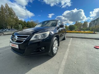2008 Volkswagen Tiguan I, чёрный, 1369000 рублей, вид 2