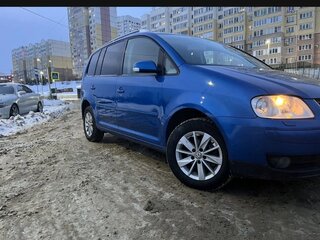 2003 Volkswagen Touran I, синий, 480000 рублей, вид 3