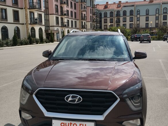 2021 Hyundai Creta II, коричневый, 2140000 рублей - вид 9