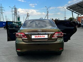 2012 Toyota Corolla X (E140, E150) Рестайлинг, чёрный, 1500000 рублей, вид 2