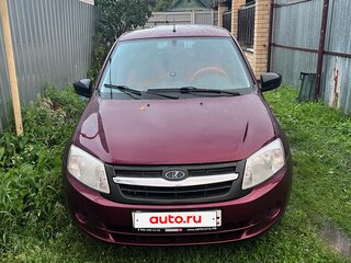 2013 Lada (ВАЗ) Granta I, красный, 410000 рублей, вид 1