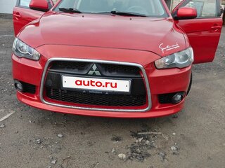 2011 Mitsubishi Lancer X Рестайлинг, красный, 720000 рублей, вид 1