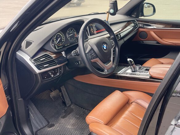 2014 BMW X5 40d III (F15), чёрный, 3150000 рублей - вид 8