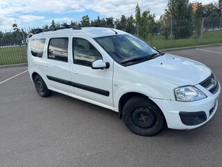 2013 Lada (ВАЗ) Largus I, белый, 370000 рублей, вид 3