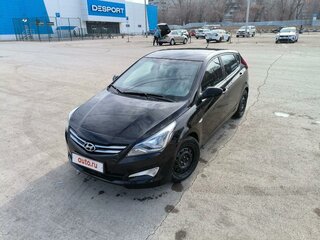 2015 Hyundai Solaris I Рестайлинг, чёрный, 1008000 рублей, вид 2