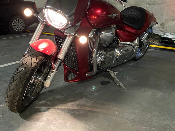 2007 Suzuki Boulevard M109R, пурпурный - вид 8