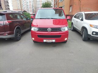 2014 Volkswagen Caravelle T5 Рестайлинг, красный, 2200000 рублей, вид 2
