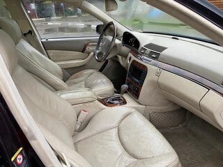 2002 Mercedes-Benz S-Класс 500 5-speed IV (W220) Рестайлинг, фиолетовый, 800000 рублей, вид 5